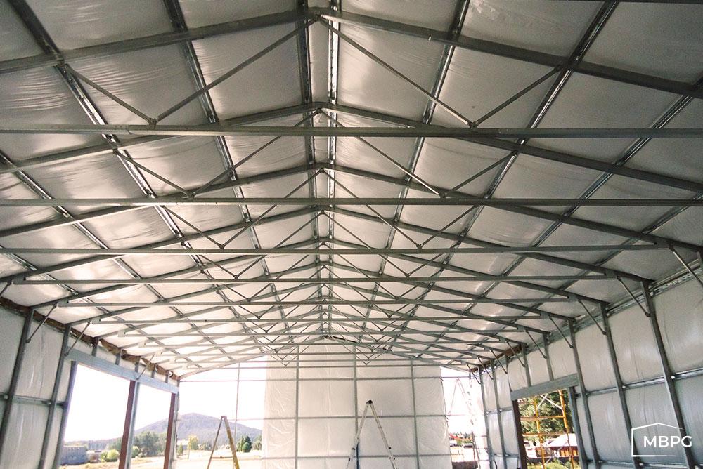 Metal Building Insulation Installation Metal Building Insulation Install