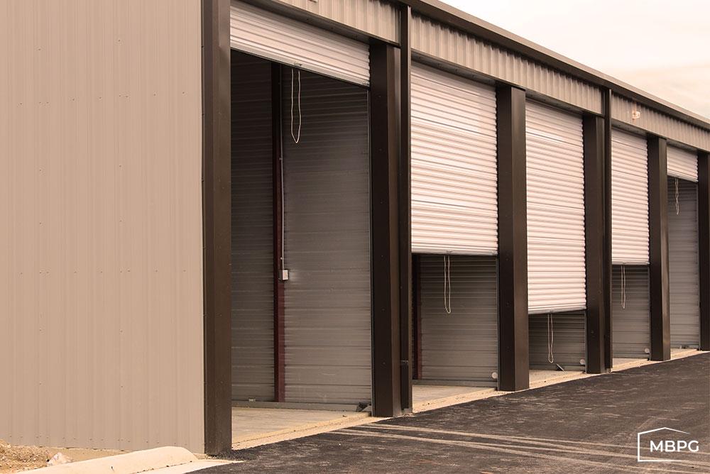 Metal Mini Storage Doors Roll Up Mini Storage Doors