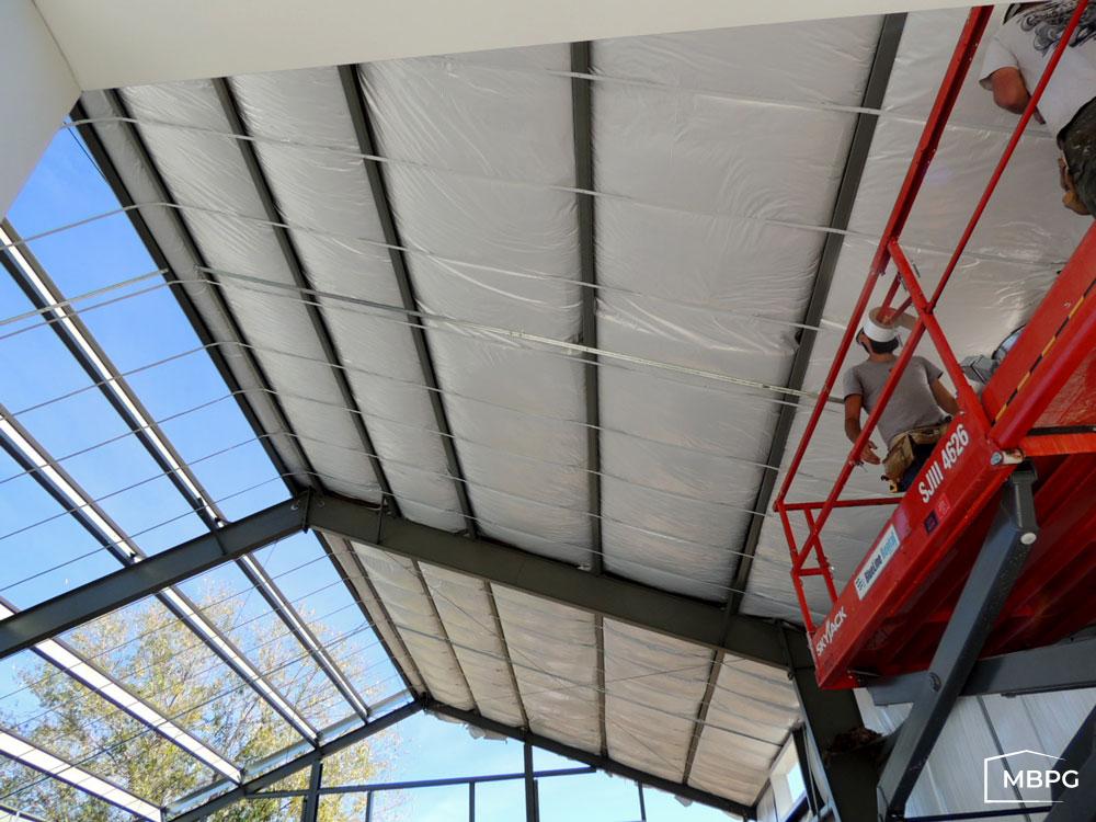Metal Building Insulation Install