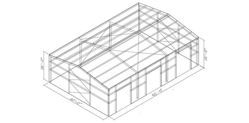 40x60 Metal Building