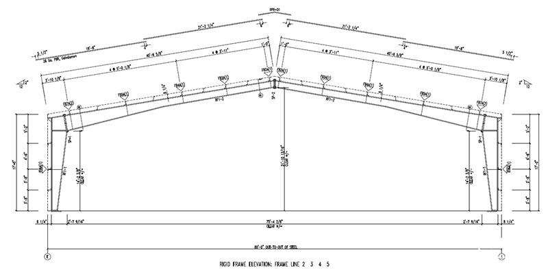 80x120x16 Metal Building