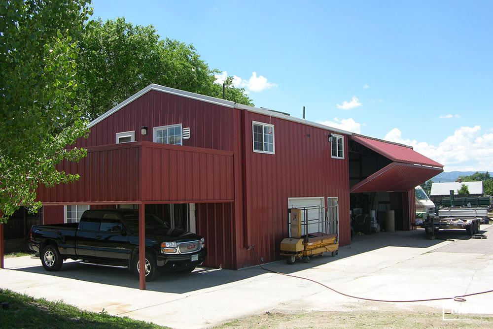 Metal Building with Living Quarters Metal Residence