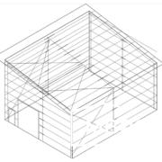 Wire Frame Plans for a Metal Building