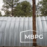 Side Shot of a Steel Arch Building