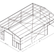 Wire Frame Plans for a New Metal Building