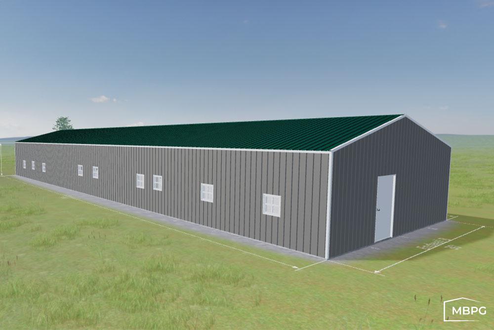 FL1797-3 | 3D Rendering of a Metal Building 3D Rendering of a Metal Building