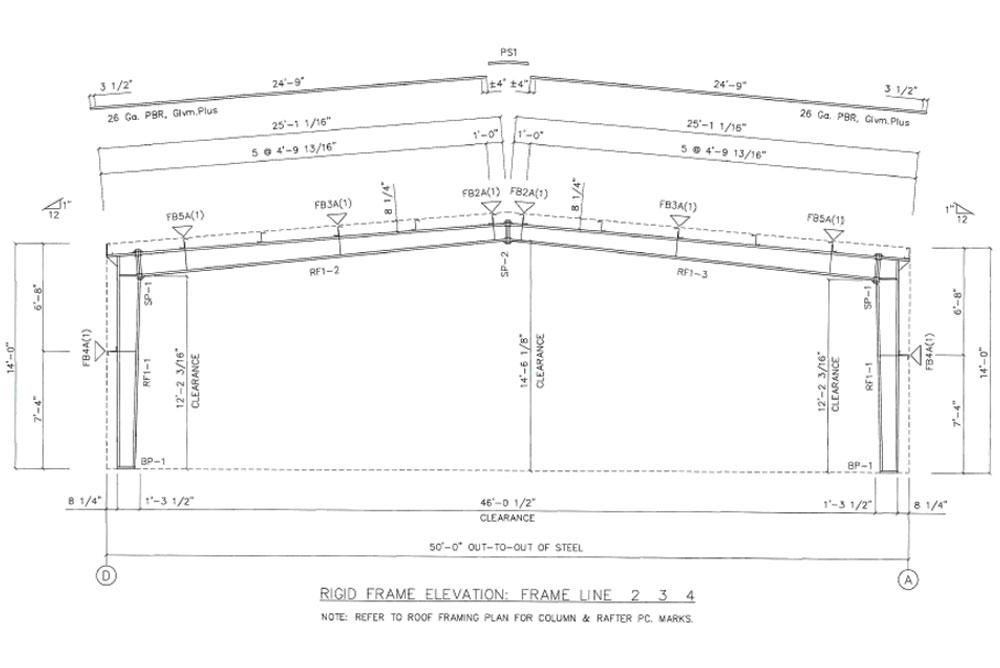 TX1814 | Plans for a Used Metal Building Plans for a Used Metal Building